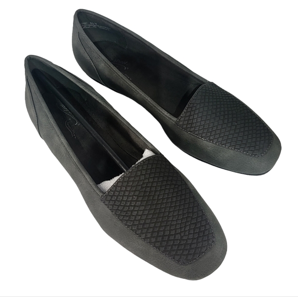 Easy Street Thrill Flat Loafers Gray 8.5 - Picture 3 of 4